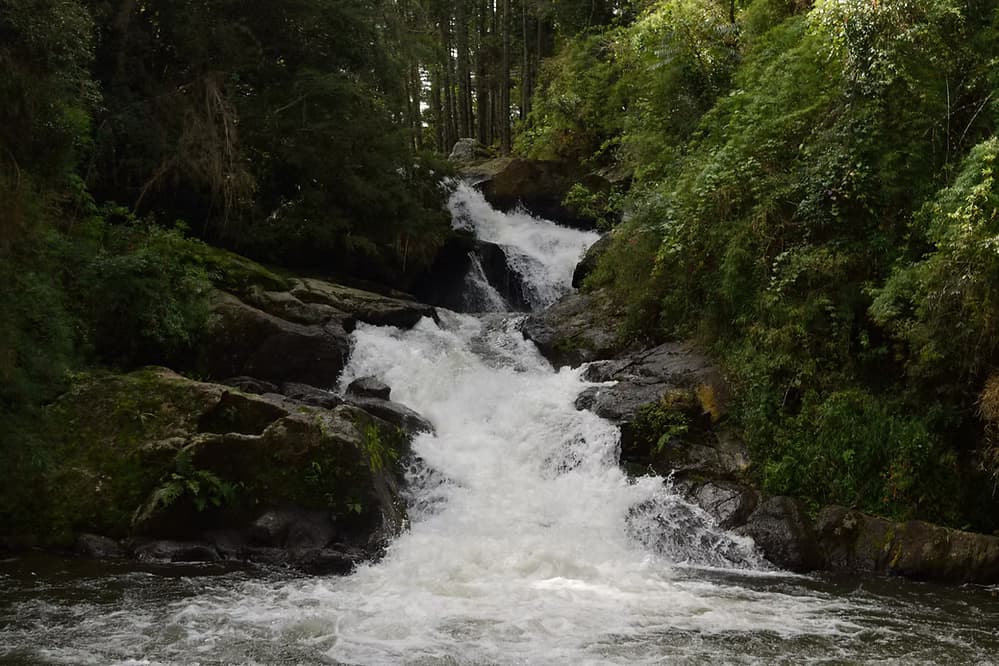 Banho em cachoeiras próximas